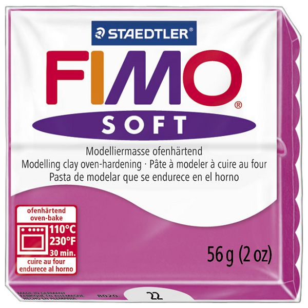Masa za modeliranje   57g Fimo Soft Staedtler 8020-22 roza