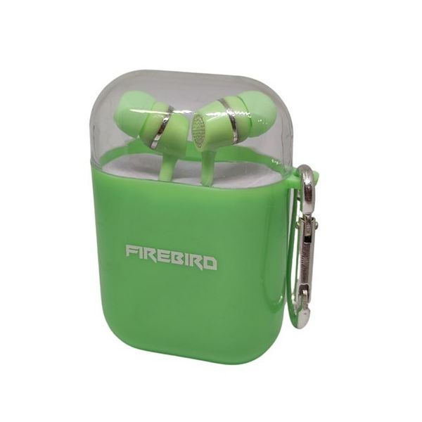 IZLOŽBENI PRIMJERAK - Slušalice FIREBIRD by ADDA Passion L-304, mikrofon, plastična kutijica, zelene