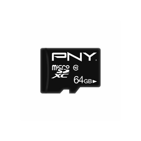 Memorijska kartica PNY MicroSDXC Performance Plus, 64GB, class 10, s adapterom