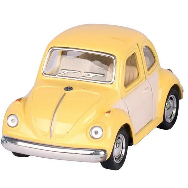 Auto metalni Volkswagen Classical Beetle iz 1967g.Die-Cast,pull back,Goki 122368