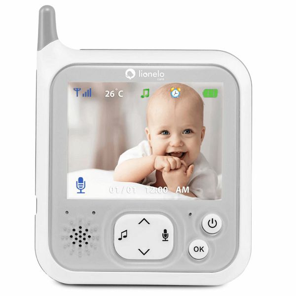 Baby monitor Lionelo video,BabyLine,7.1,senzor temp., 8 uspavan.,do 260m 658081