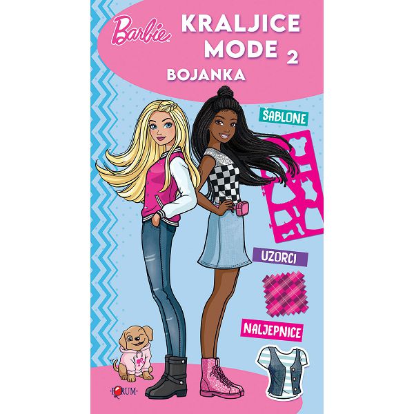 Barbie bojanka - Kraljice mode 2 710297