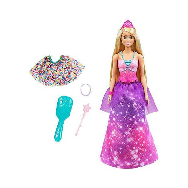 Barbie lutka Dreamtopia 2u1 Princeza Mattel 913965