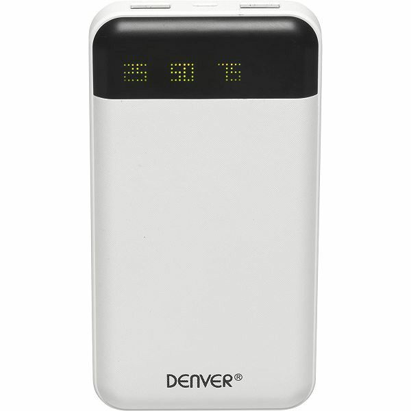 Baterijski. punjač za mobitel, univerzalni Denver PBA-12000, 12000 mAh, b/c