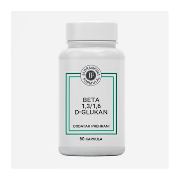 BETA 1,3/1,6 D-Glukan dodatak prehrani 60 kapsula 650398