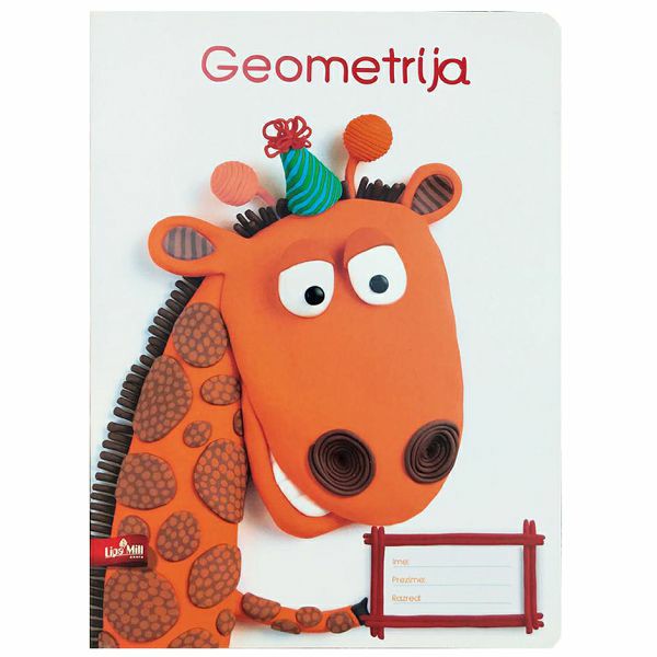 Bilježnica Geometrija B5 3motiva 1-4r