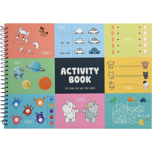 Bojanka Creative Activity Book dječja, 96str, 75031