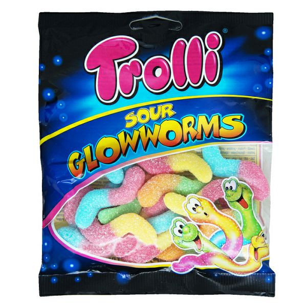 BOMBONI Trolli 100gr Glowworms