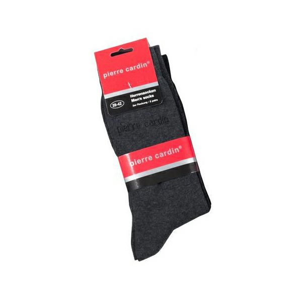 Čarape Pierre Cardin 3/1 tamno sive