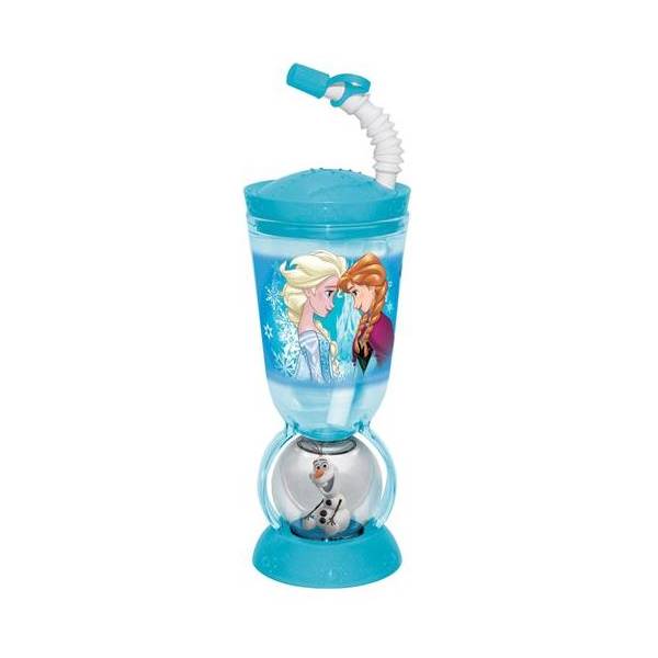 Čaša sa slamkom i figuricom Olaf Frozen 2