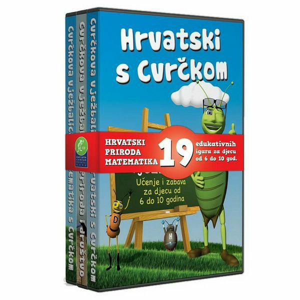 CD Cvrčkov komplet (hrvatski, priroda, matematika) 2+1 gratis