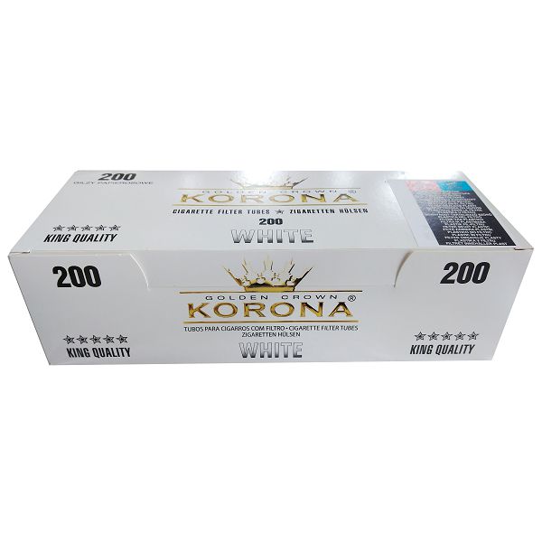 CIGARETNI PAPIR s Filterom White KORONA 200/1