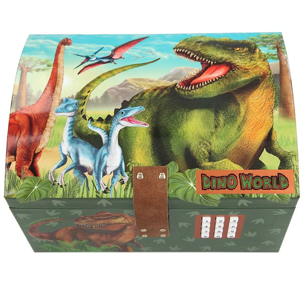 Dino World Kutija sa tajnom šifrom, zvukom i svjetlom 576233