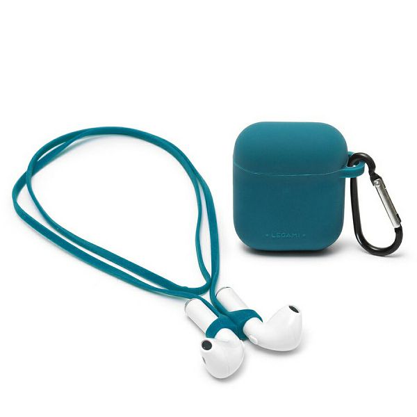 Etui za slušalice Apple Airpods 1/2, sa magnetskim kablom, plavi Legami 561279