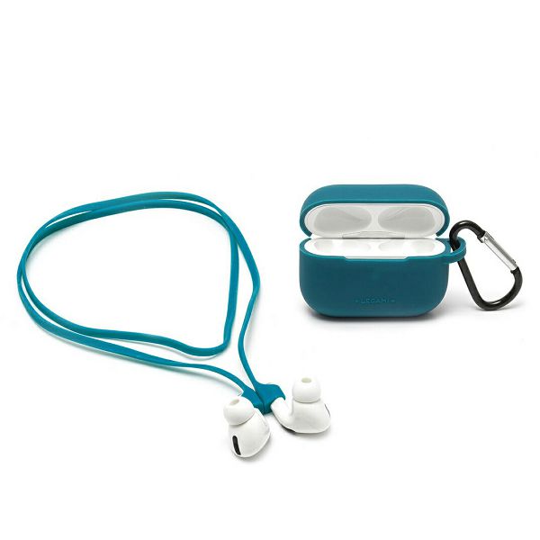 Etui za slušalice Apple Airpods 1/2, sa magnetskim kablom, plavi, pro Legami 561293