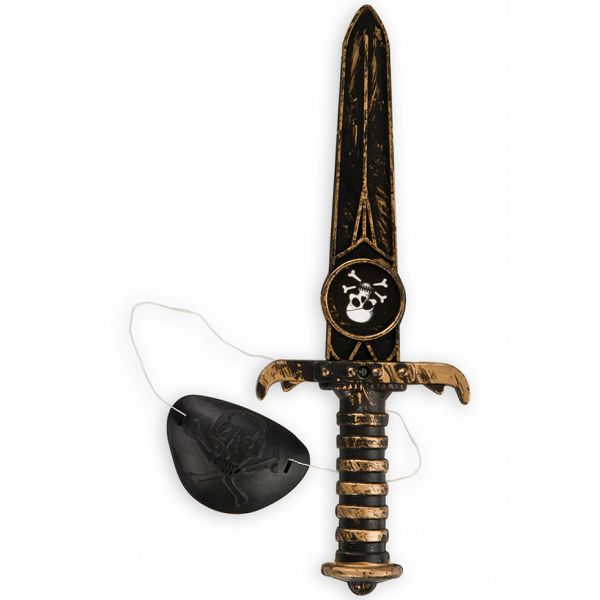Gusarski set mač+povez za oko Carnival Toys 069216