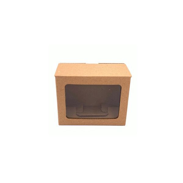 Hobby Kutija kartonska natur, s prozorčićem, 8.5x10.5x5cm N42D 30322