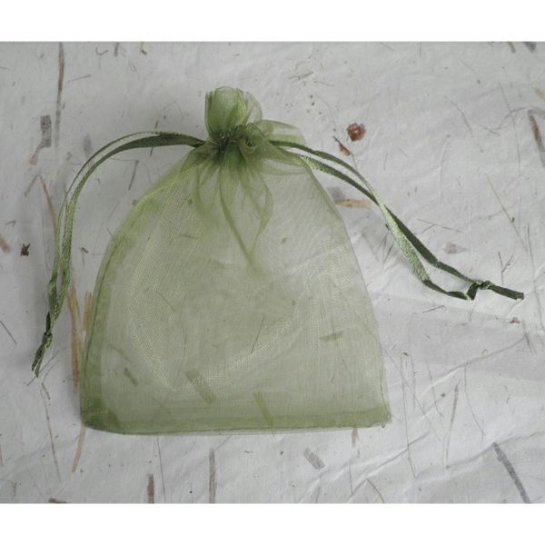 HOBBY vrećica organdi 10x13cm zelena