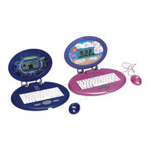 Dječje prijenosno računalo Mehano sa 60 igrica rozo