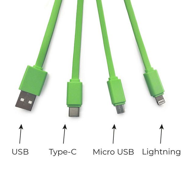 Kabel koala, višestruko punjenje USB/Type-C/Micro-USB/Lightning Legami 833046