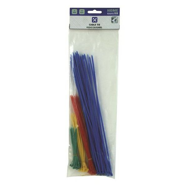 Kabel vezice u 4 boje i veličine 10, 16, 19, 25cm 100kom Home Tools 029121