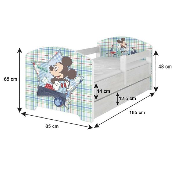 Krevet dječji Disney Oskar Minnie Smart 160x80cm