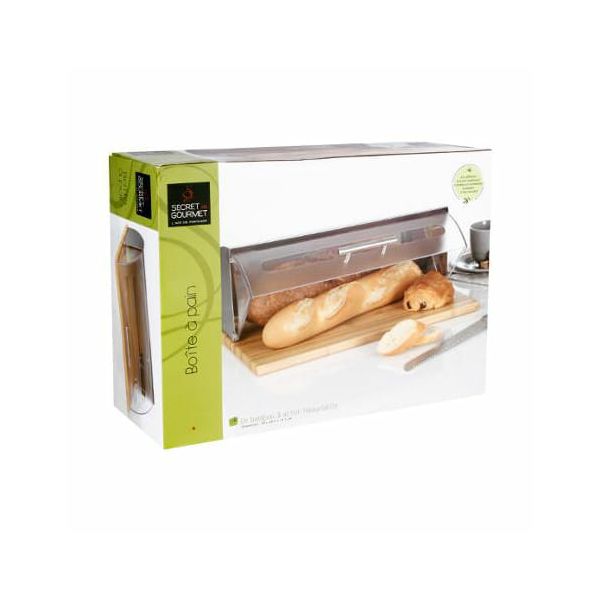 Kutija Bambus za kruh, s poklopcem 5five 478509