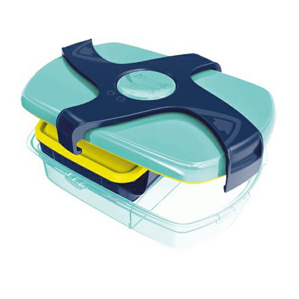 Kutija za užinu Maped Concept, tirkizno plava