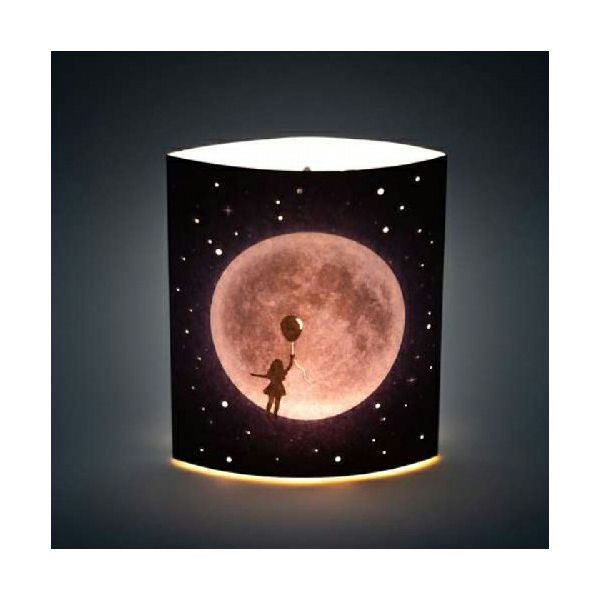 Lampa Ballon Girl noćno svjetlo, na baterije, 16x14.5cm Chic Mic 851975