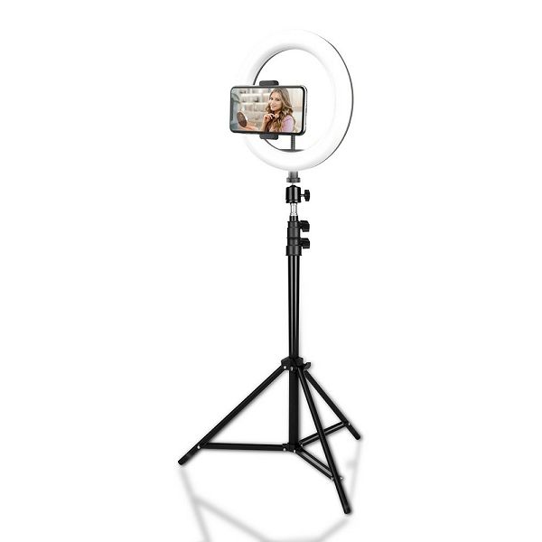 Lampa stolna Media-Tech MT5541, ring-light, 19-160cm, 2700-7000K, 120LED, 26cm