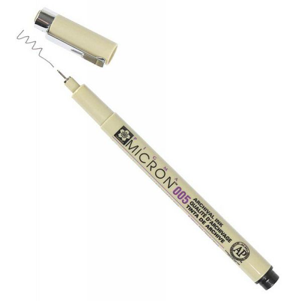 Flomaster Sakura Pigma crni S 0.5mm Pen