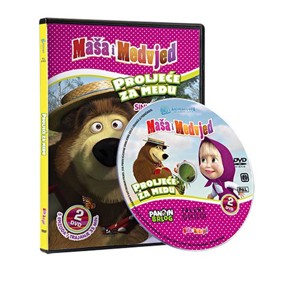 Maša i Medvjed DVD 2 - Proljeće za medu 850369