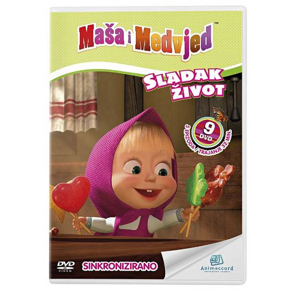 Maša i Medvjed DVD 9 - Sladak život 850918