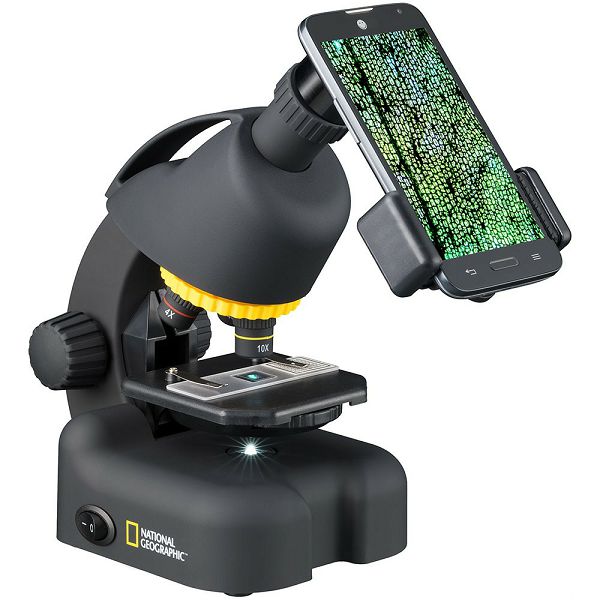 Mikroskop set 40-640x sa adapterom za smartphone National Geographic 032733
