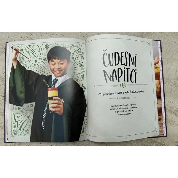 Nova službena Harry Potter kuharica - Čarobna predjela, magična glavna jela, očaravajuće slastice i čudesni napitci