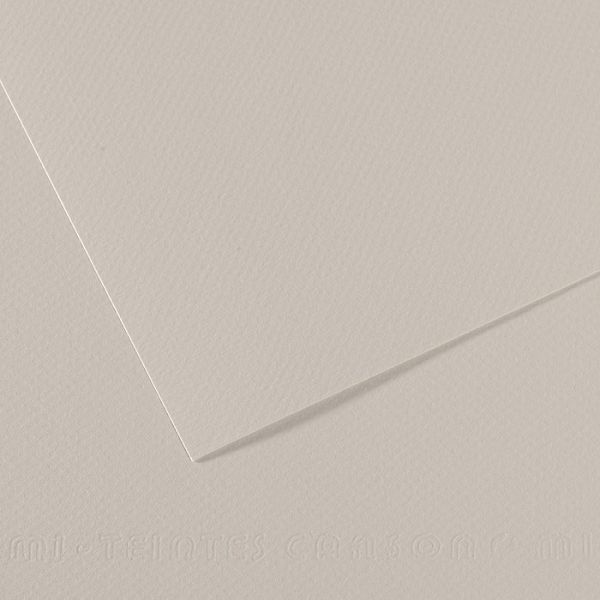 Papir slikarski pastel 50x65cm 160g Canson Mi-Teintes biserno sivi