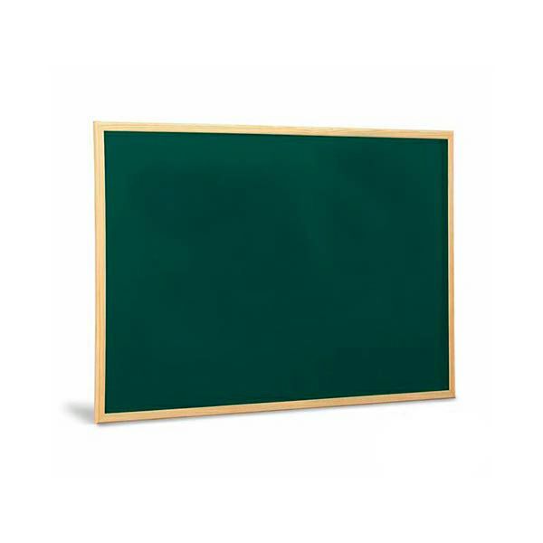 Ploča za pisanje s kredom, drvena, zelena podloga 40x60cm 503-2