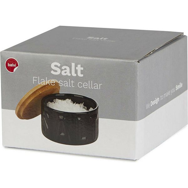 Posuda za sol keramička,crna Balvi 275802