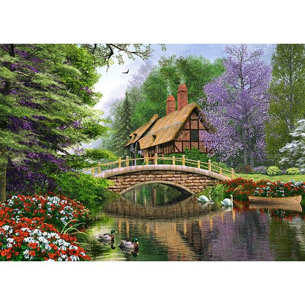 Puzzle Castorland 1000 Kućica na rijeci