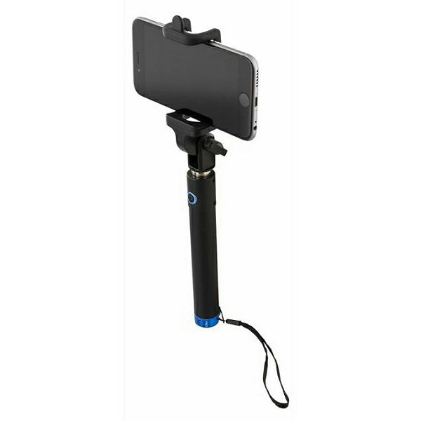 Selfie stick STREETZ SELFIE-015, Bluetooth, crno-plavi