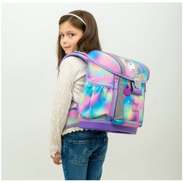Školska torba Belmil Customize me 404-20/AG-5 anatomska Rainbow Color 856366
