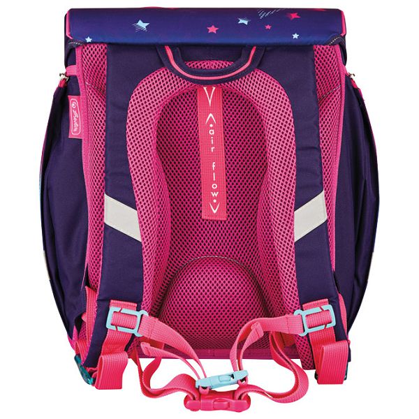 Školska torba Herlitz Filolight pink Stars anatomska 50043187 4/1set