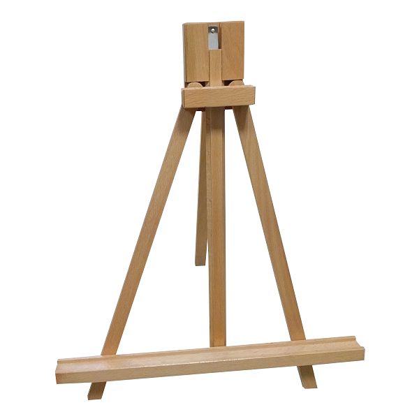 Slikarski stalak štafelaj drveni, stolni, podesivi, platno do 68cm, HJ-6