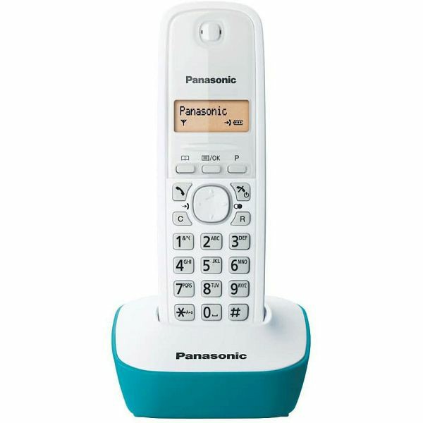 TELEFON bežični PANASONIC KX-TG 1611H/R plavi