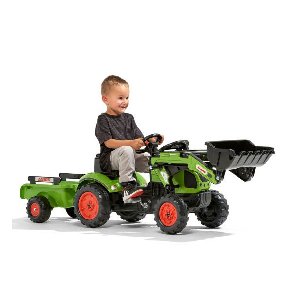 Traktor s prikolicom Falk veliki na klačenje,53x162x42cm Claas Arion 2040 040154