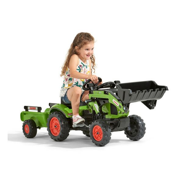Traktor s prikolicom Falk veliki na klačenje,53x162x42cm Claas Arion 2040 040154