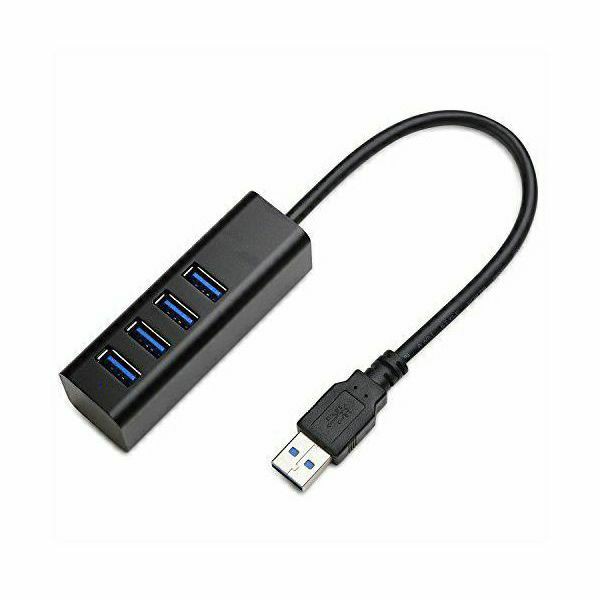 USB 3.0 4 Port HUB Asonic, aluminijsko kućište, crni