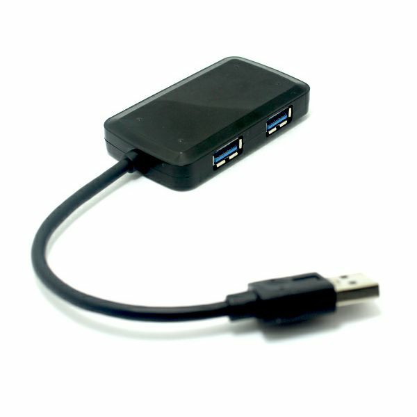 USB 3.0 4 Port HUB Asonic, plastično kućište, crni, 5Gbps