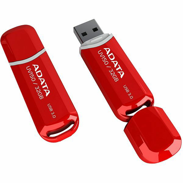 USB MEMORY STICK 32GB Adata UV150, crveni, USB 3.1