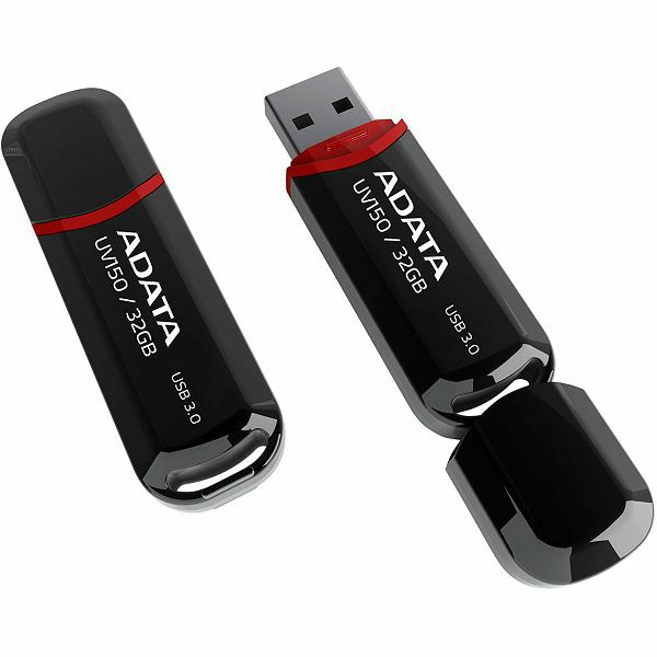 USB MEMORY STICK 32GB Adata UV150, crni, USB 3.1